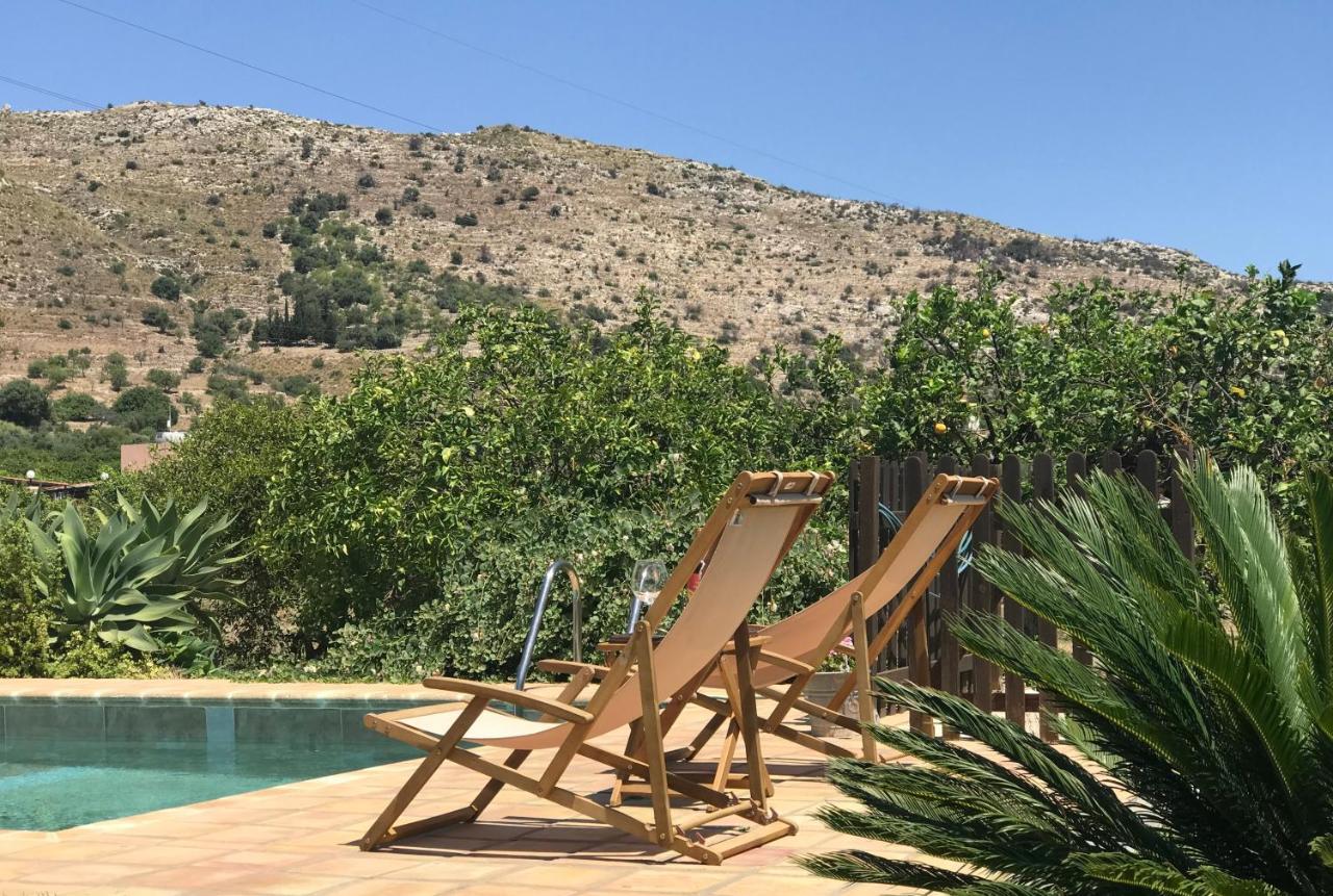Authentic Sicilian Charm, Pool, Sea View, Wi-Fi & Parking Villa Авола Екстериор снимка